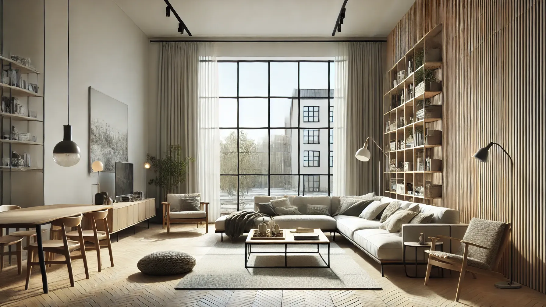 Modern Scandinavian Living Room